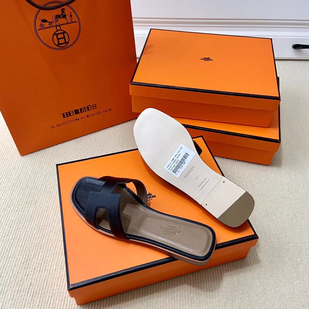 에르메스 올수공 오란 슬리퍼 샌들 스위프트 87